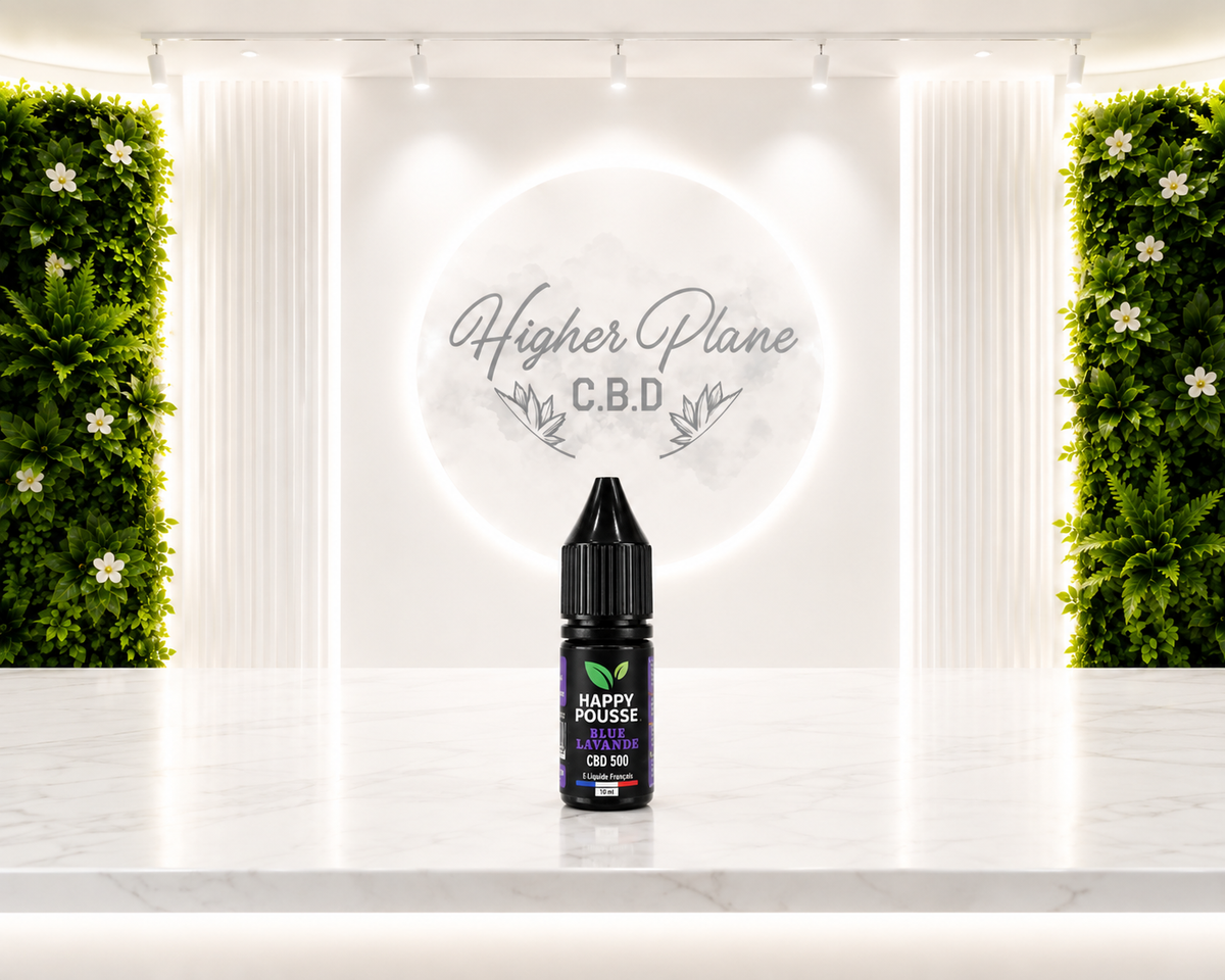 E-liquide CBD 500 mg – Happy Pousse