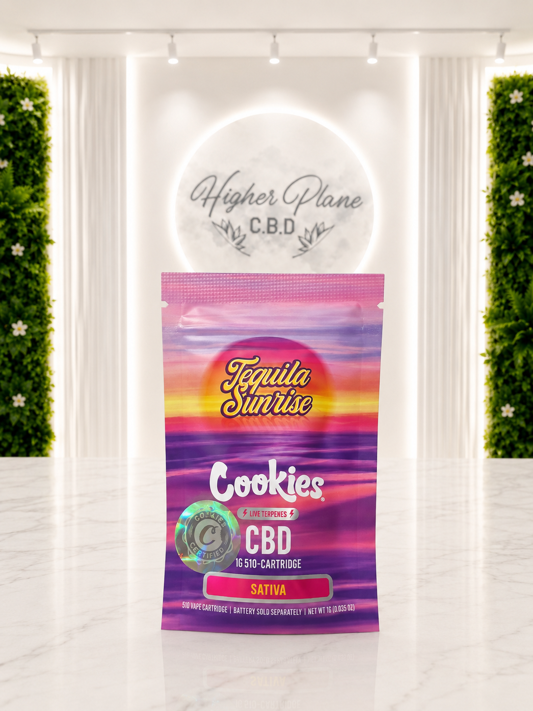 Cartouche Tequila Sunrise CBD 55% CBN 35%