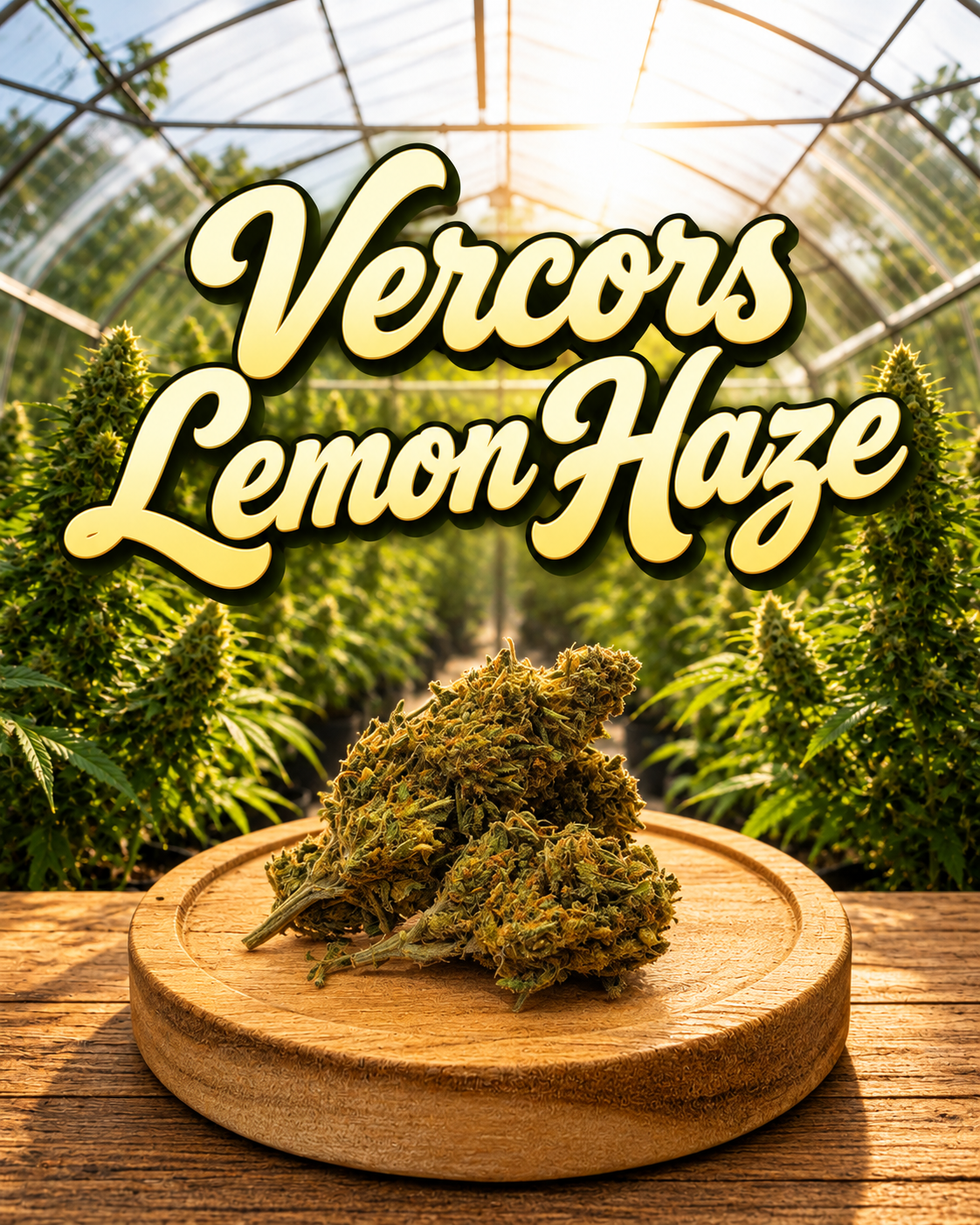 Vercors Lemon Haze BIO from Vercors france by Pierre